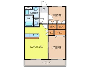 SunnyCourt城東の物件間取画像